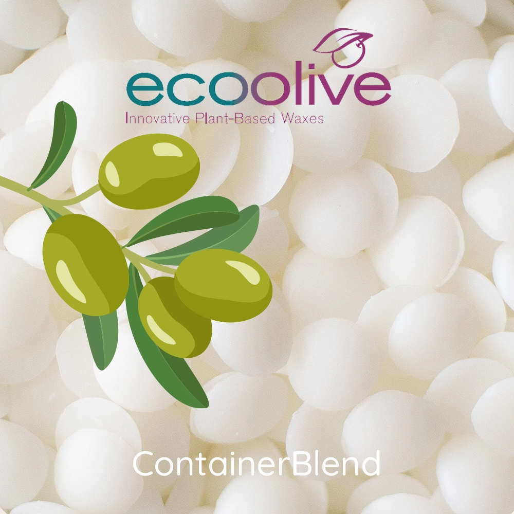 EcoSoya Olive Container | Olive Wax | My French Perfume