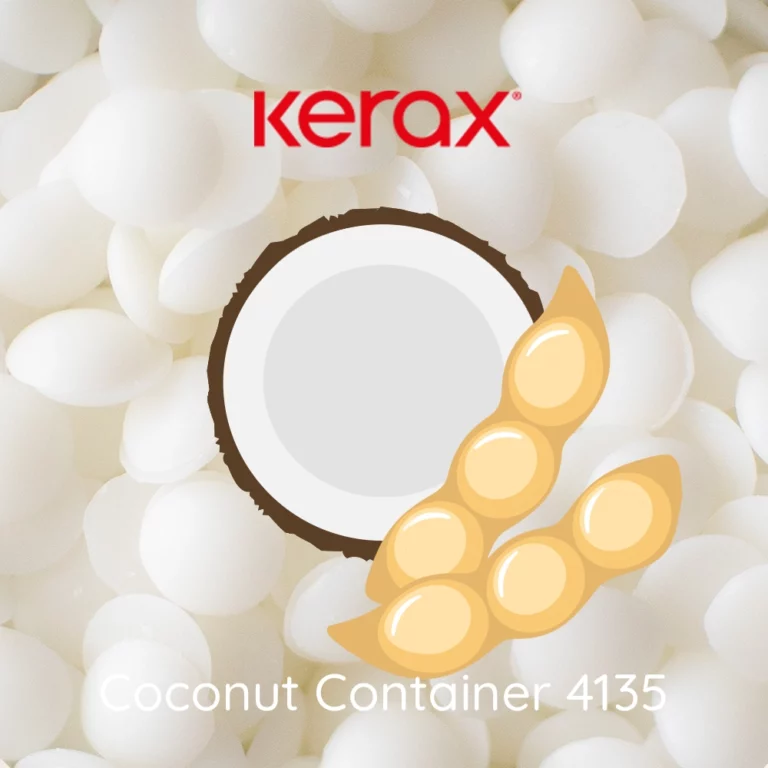 Kerax Coconut Container 4135 | Soy & Coconut Wax | My French Perfume