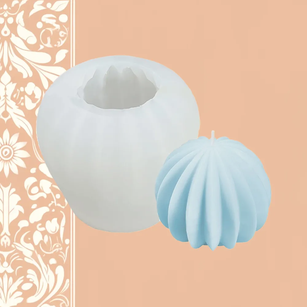 Grooved Ball Silicone Mold | My French Perfume