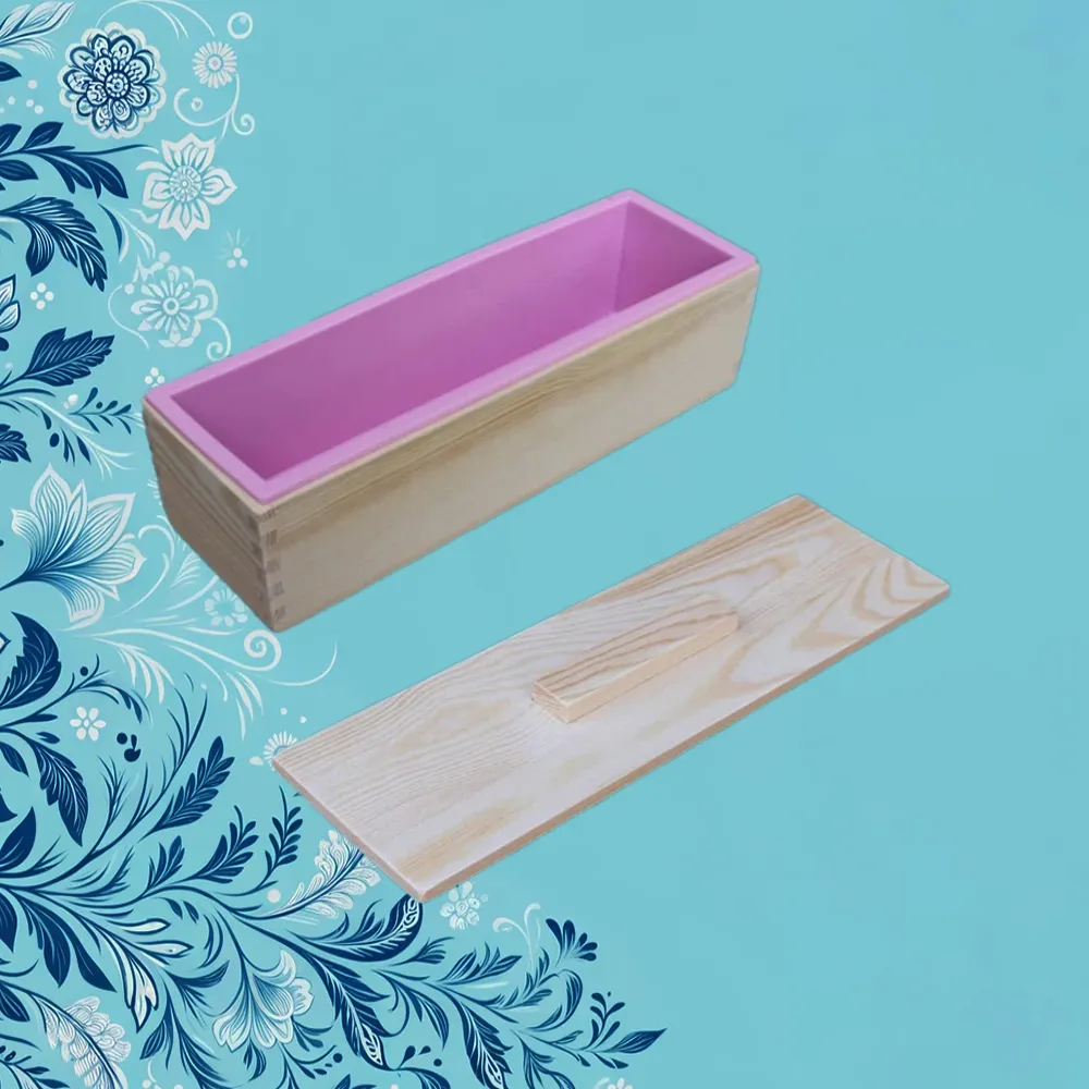 Silicone Soap Mold & wooden Box | My French Perfume